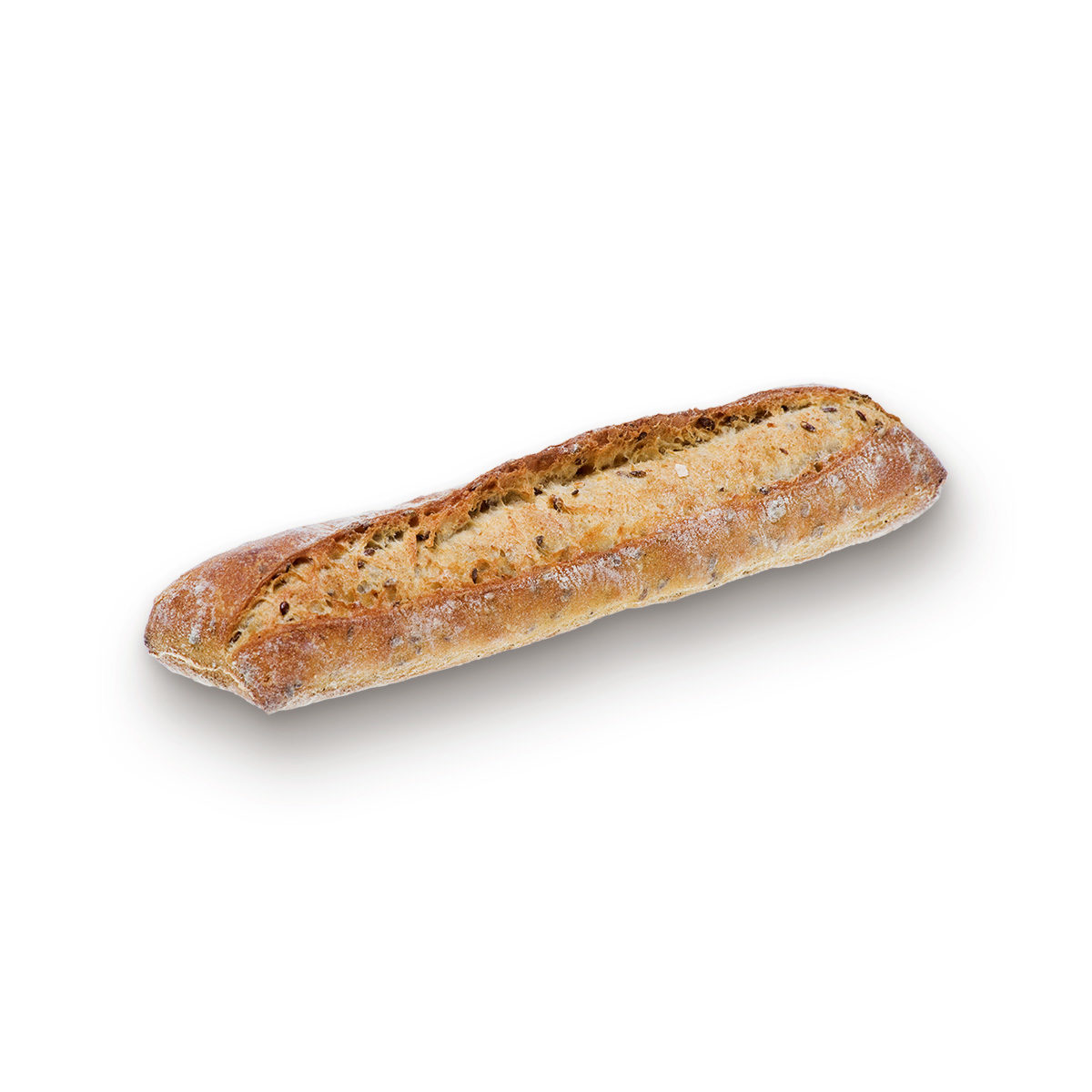 Linseed sandwich baguette