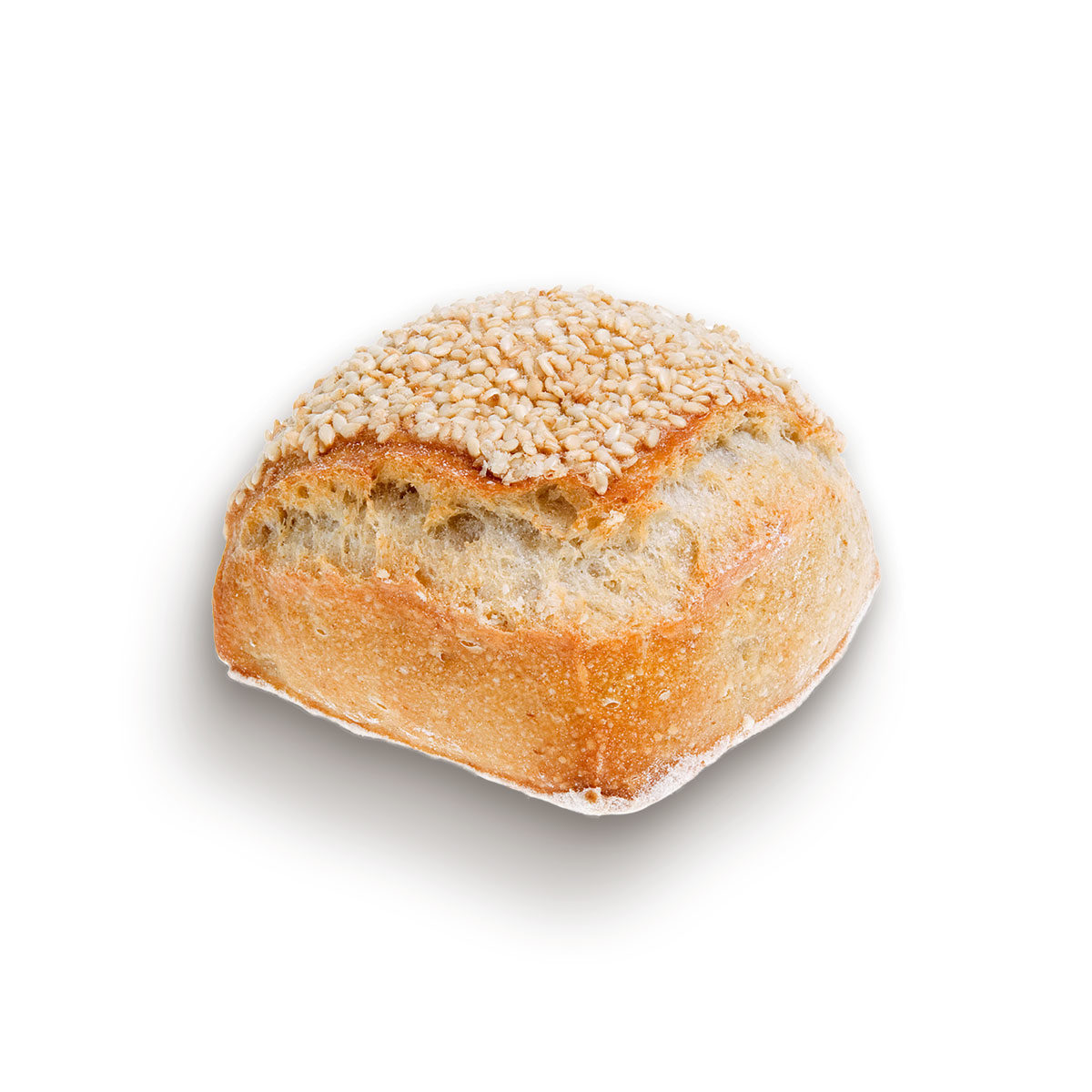 Sesame seed square roll