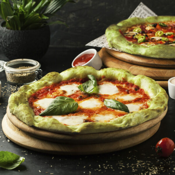 Discover our spinach pizza dough.