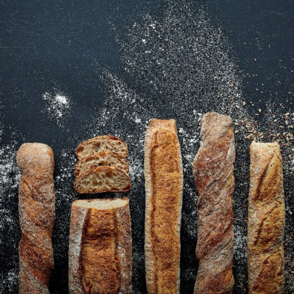 The French baguette is listed as an intangible heritage of humanity by UNESCO.