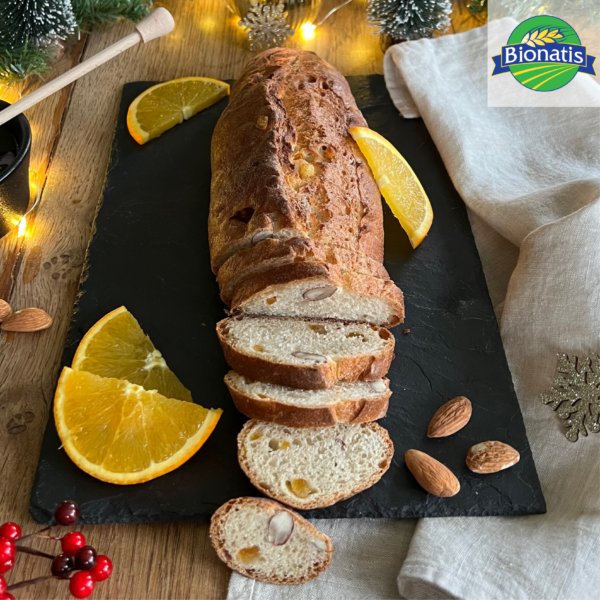 Discover our Organic Honey Orange Almond Bread