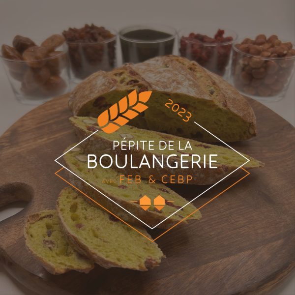 Spirulina bread, winner of the Pépites de la Boulangerie 2023 awards