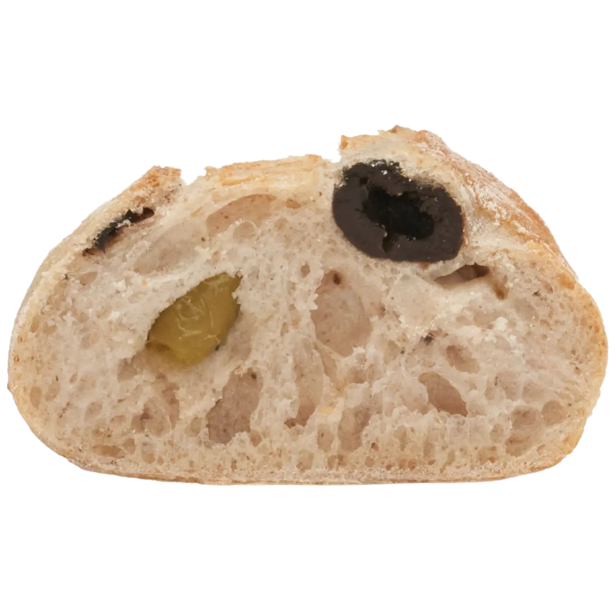 Baguette aux olives