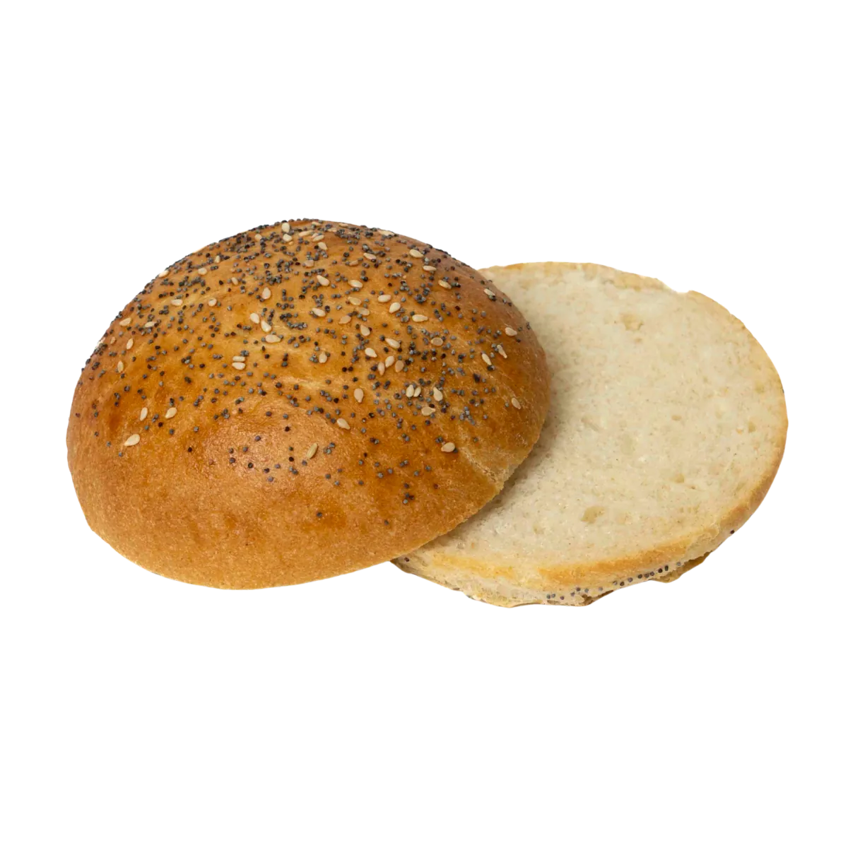 Organic poppy & sesame buns