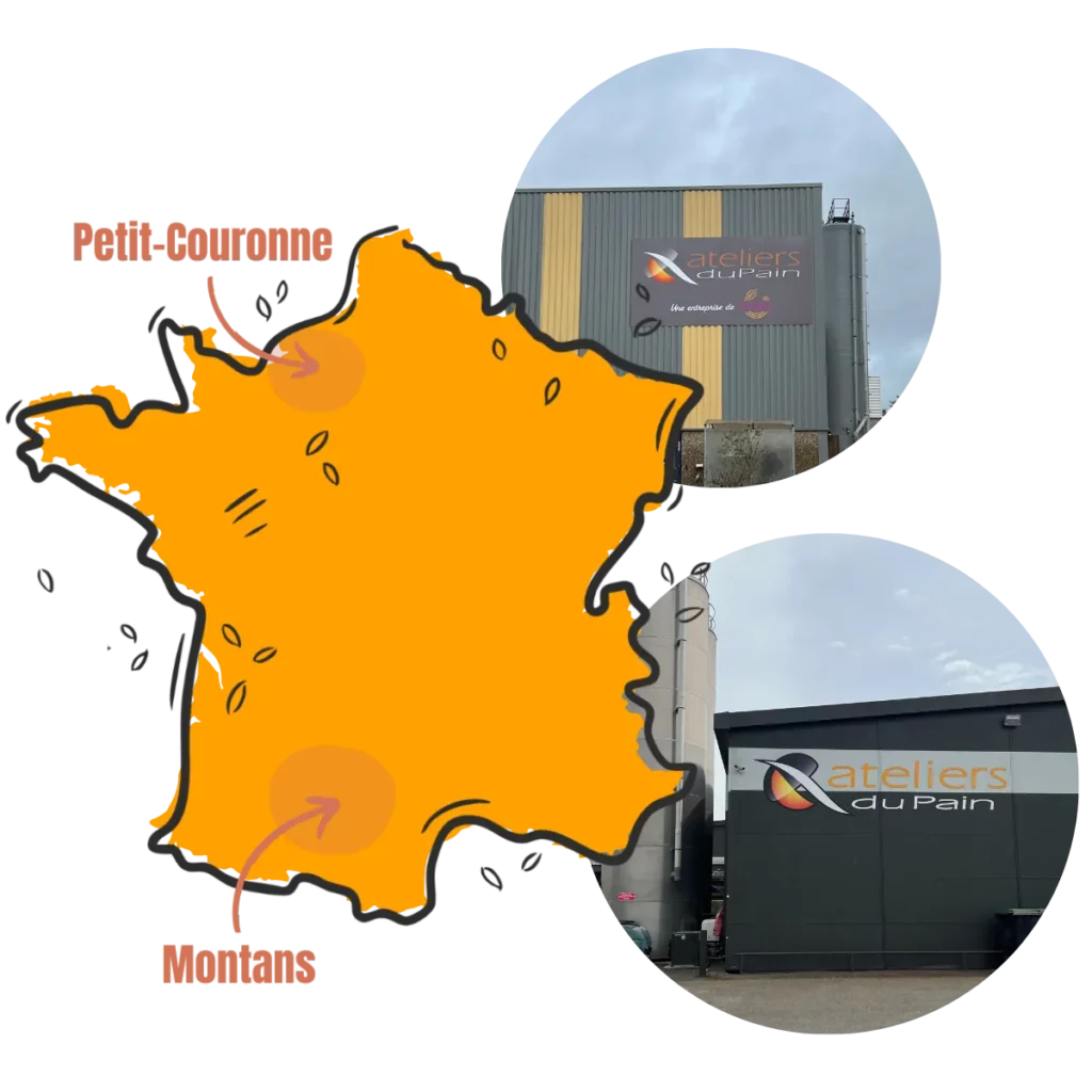 Sites de production Atelier du Pain Sites de production Atelier du Pain