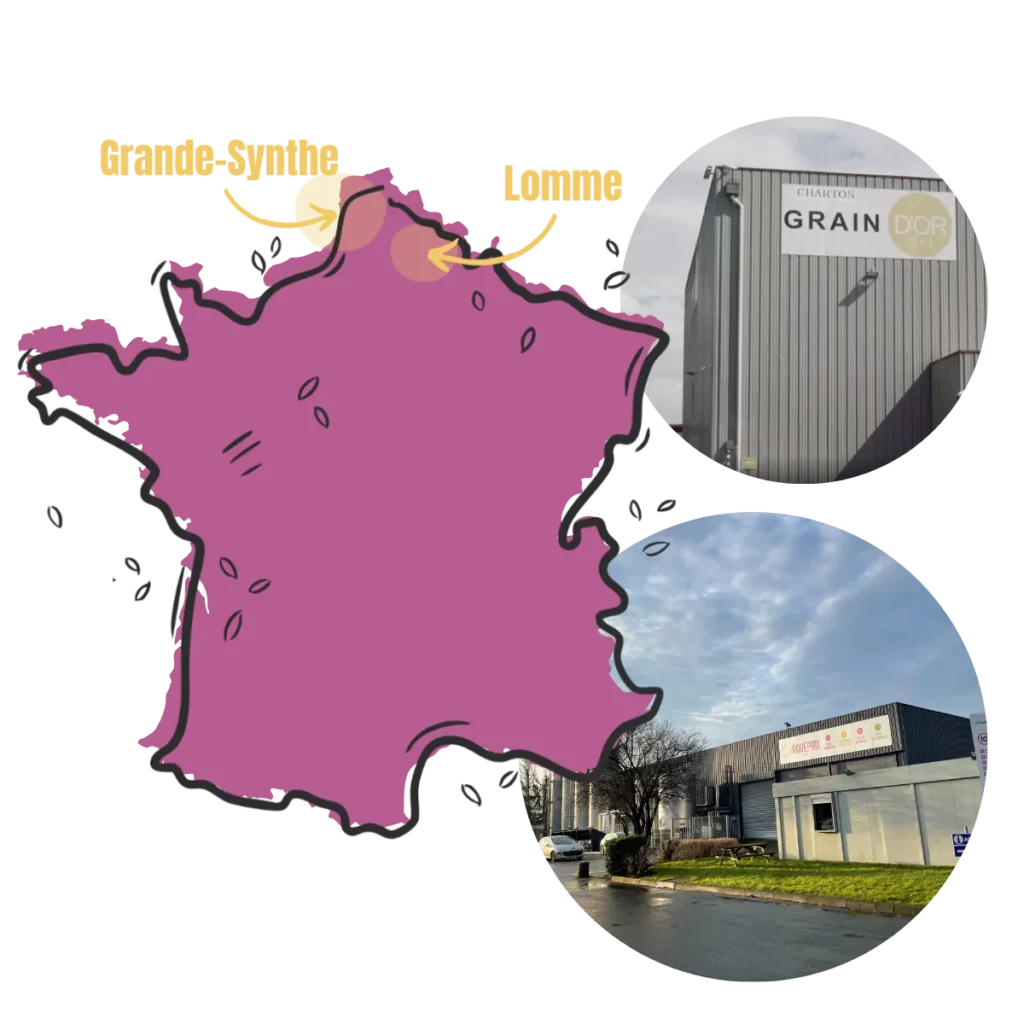 Sites de production Grain d'Or