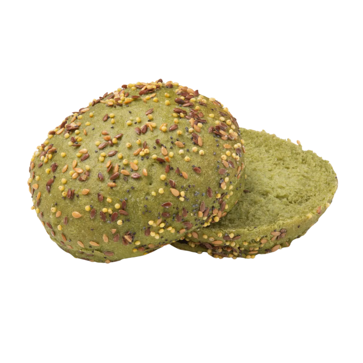 Spinach Burger Bun 100g