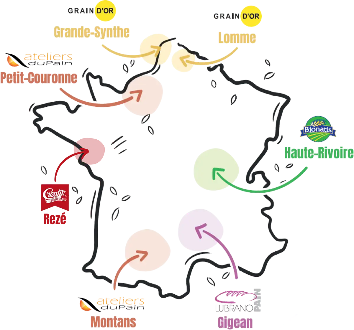 Découvrez les sites de production du groupe Novepan