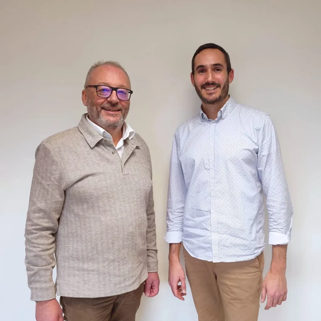 Jean-Marc Ambroisy and Nicolas Poudou